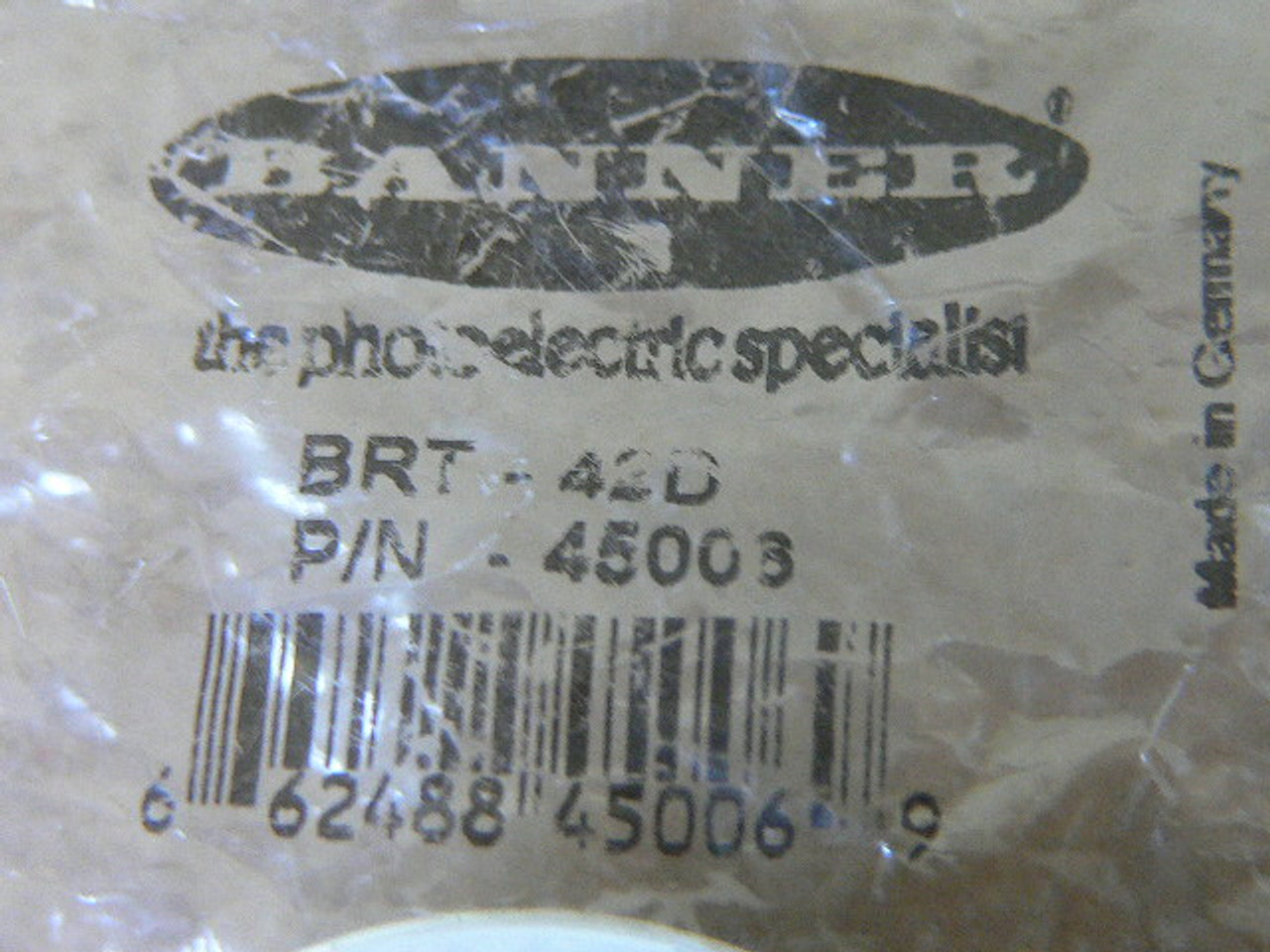 Banner Brt42d Brt42D 45006 Retroreflective Target Circular Fen